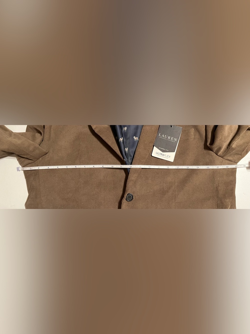 NWT Lauren Ralph Lauren Men's Ledger Classic Fit Corduroy Sport Coat Blazer 42S - Picture 11 of 16